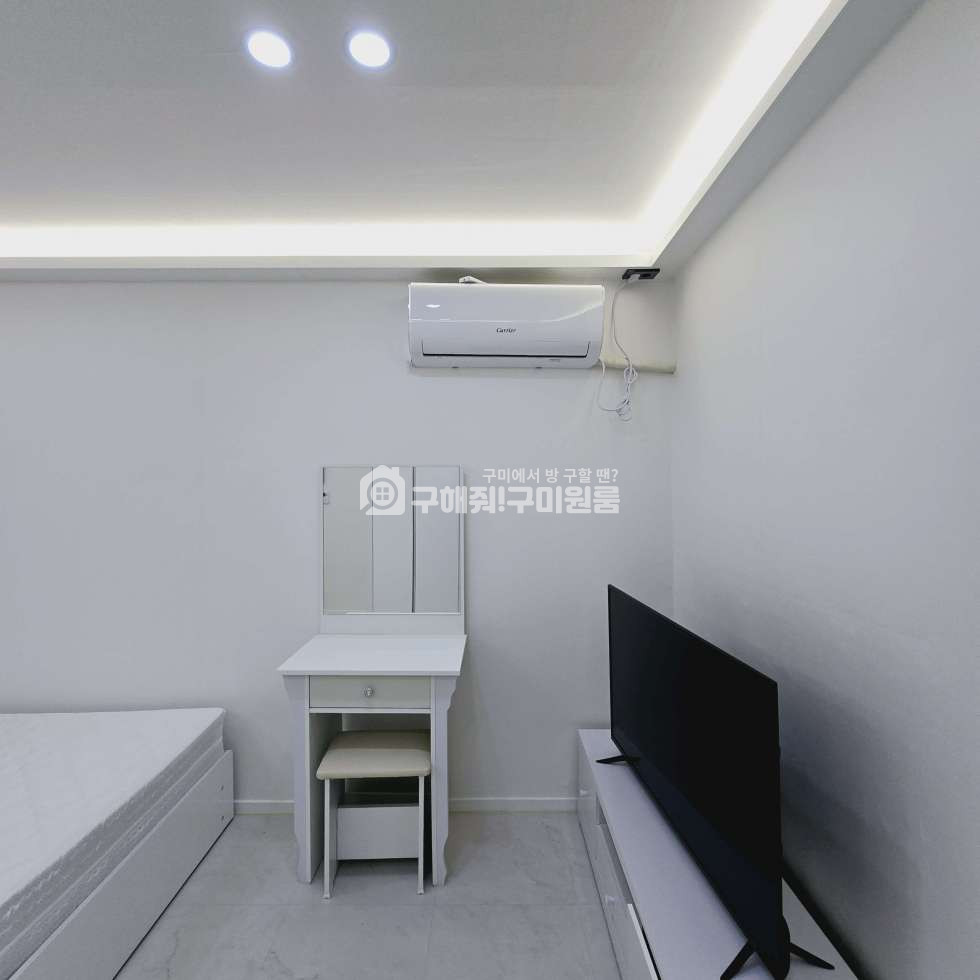경북 구미시 상모동 구미시 상모동 리모델링 원룸ㅣ건조기ㅣ주방 분리ㅣ상권 최고ㅣ화이트톤ㅣ침대 월세 매물번호 11800 사진 8