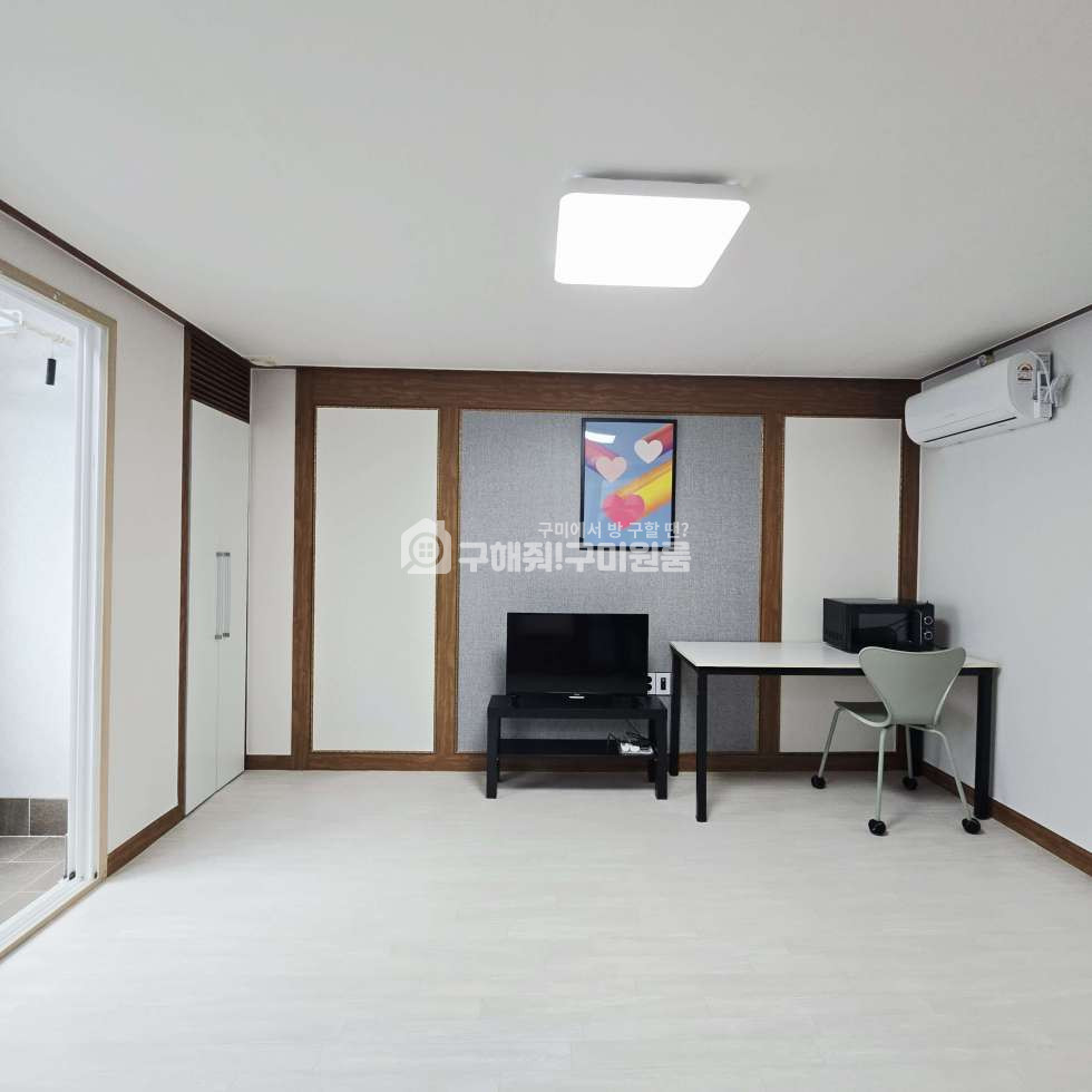 경북 구미시 사곡동 339-22 깨끗한 원룸ㅣ트인구조ㅣ주방 분리ㅣ사곡역ㅣ침대있음ㅣ풀옵션 월세 매물번호 12632 사진 3