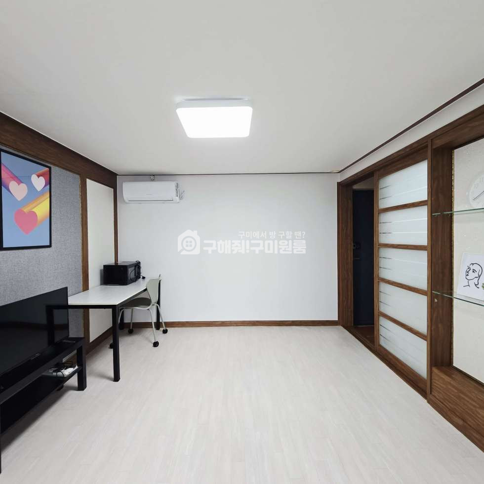 경북 구미시 사곡동 339-22 깨끗한 원룸ㅣ트인구조ㅣ주방 분리ㅣ사곡역ㅣ침대있음ㅣ풀옵션 월세 매물번호 12632 사진 5